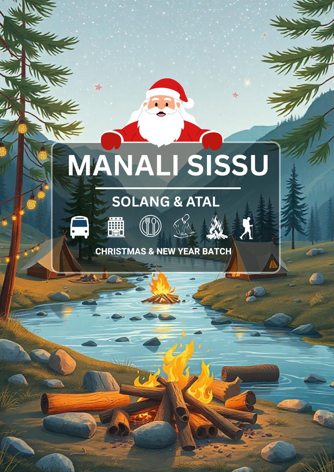 Manali Sissu Atal Solang Christmas and New Year