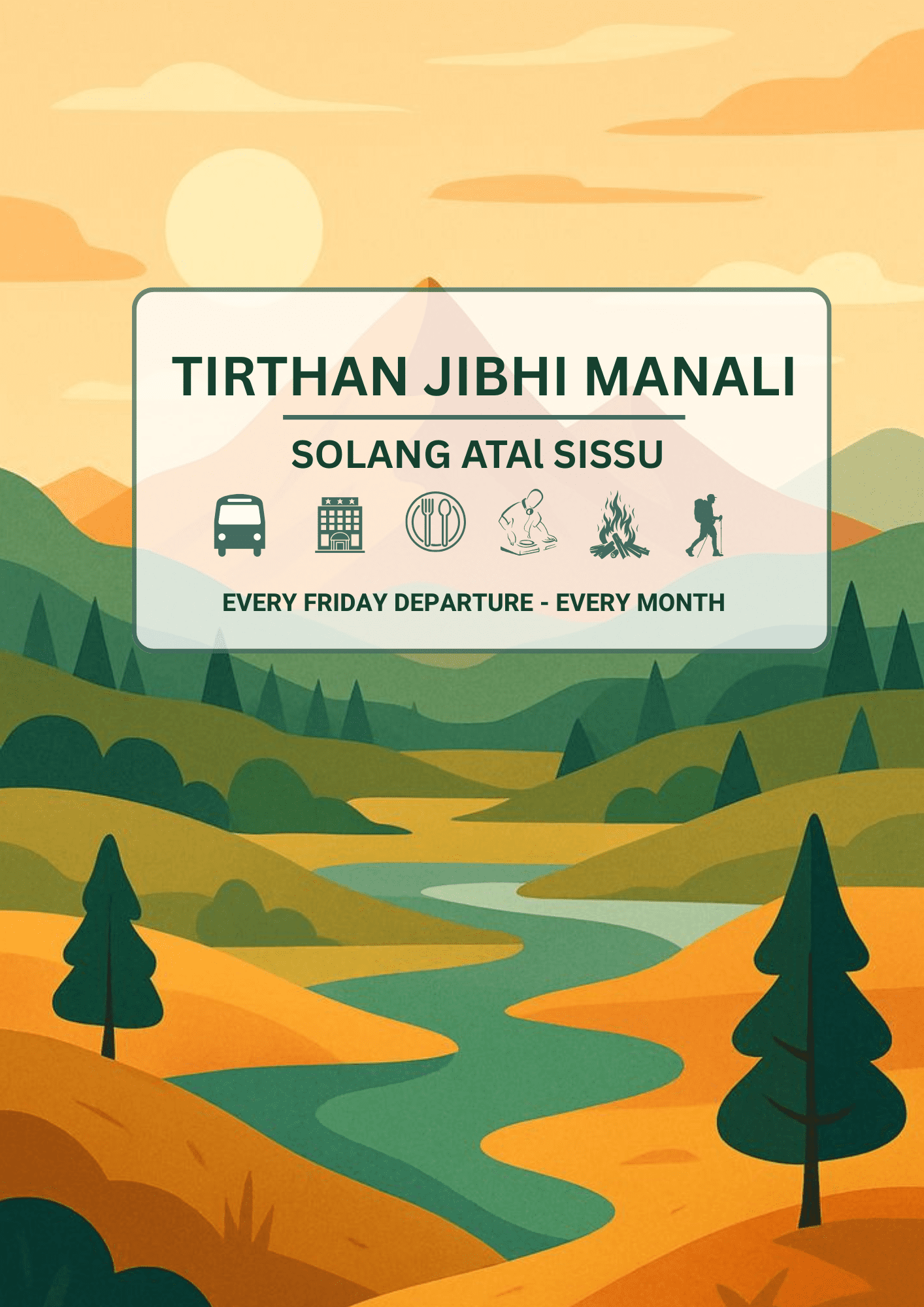 Manali Atal Sissu Tirthan Jibhi